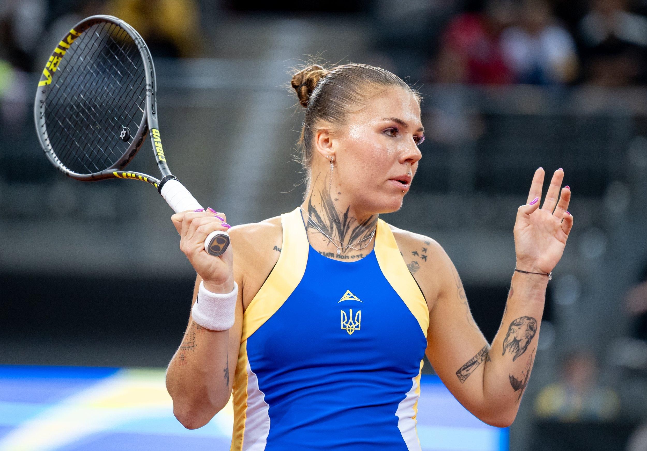 Олійникова з 0:6 програла скандальній Андрєєвій у другому колі Мастерса в Цинциннаті