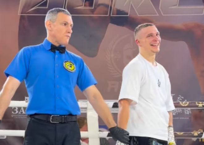 Український боксер здобув перемогу попри перелом руки у першому раунді