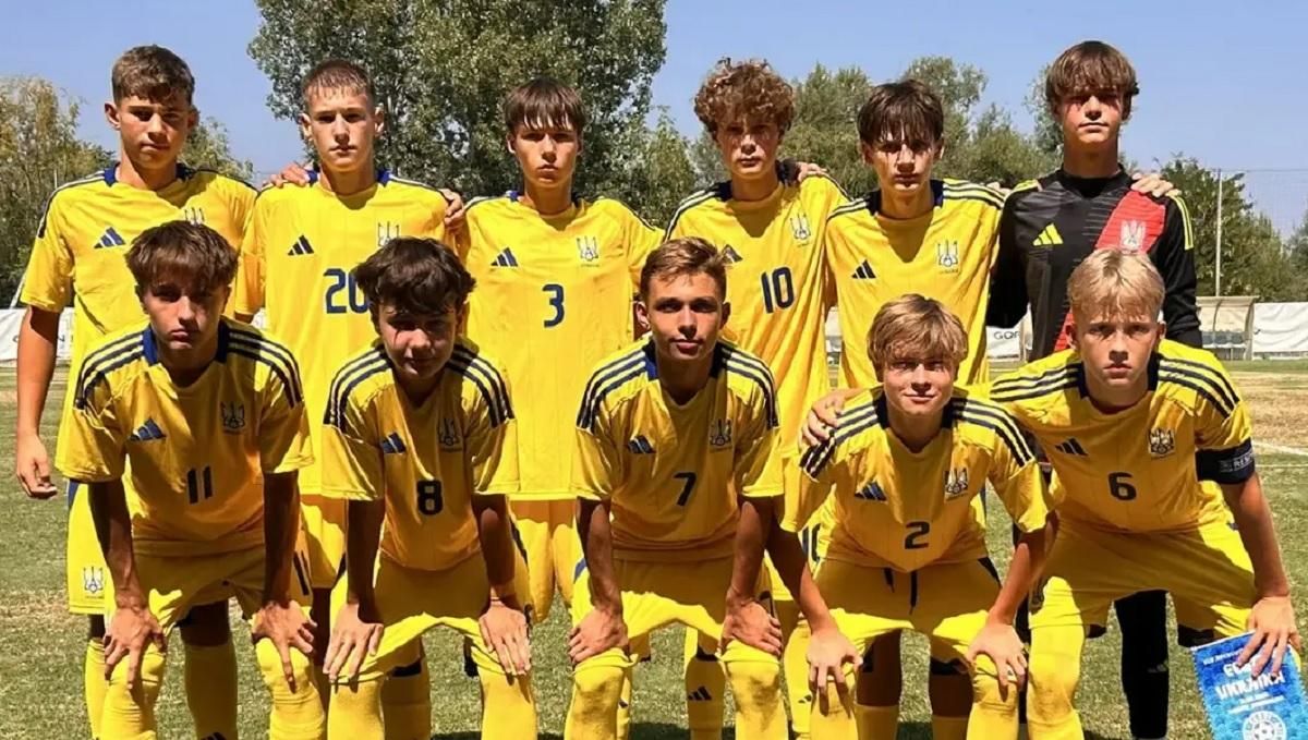 Збірна України U-15 поступилася Естонії на старті Турніру розвитку УЄФА – зіграла матч у меншості
