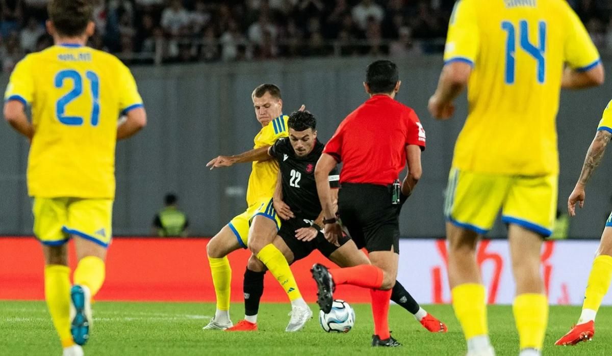Суперкомп’ютер оцінив шанси збірної України виграти групу після нічиєї з Грузією