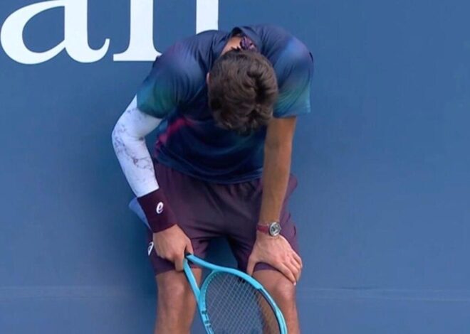 Син українських спортсменів здобув перемогу на US Open, сенсаційний виліт 14 ракетки світу