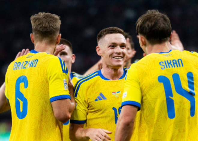 Україна перемогла Угорщину в матчі з бійкою і червоною – успішний дебют Мальдери в Лізі націй