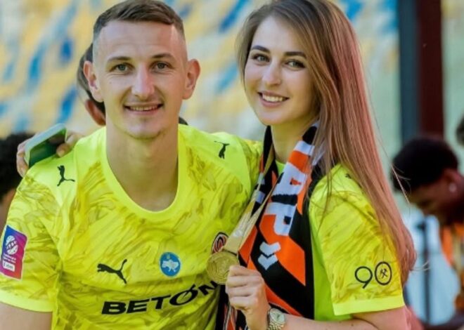 Дружина Різника різко відповіла на хейт після його фатальної помилки в матчі Україна – Північна Ірландія