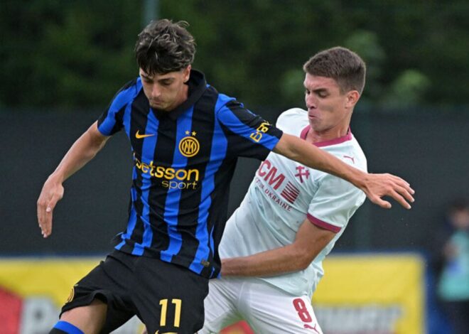 Інтер – Шахтар – 2:0 – відеоогляд матчу Ліги чемпіонів U-19 з червоною тренера