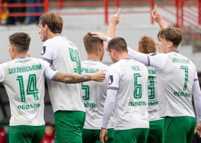 Асист воротаря у відеоогляді матчу Оболонь – Верес – 2:0